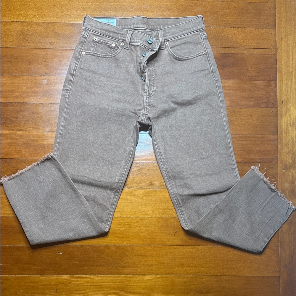 GAP Straight Women's Jeans in Taupe